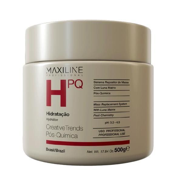 Maxiline Profissional Лечебна маска за преструктуриране Maxiline Profissional Creative Trends Pos-Quimica Hydration HPQ, 500г