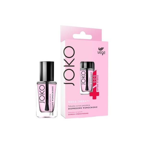 Joko Лечение за нокти - Joko 100% Vege SOS After Hybrid Nails Therapy, версия 02 Експресно укрепване, 11 мл