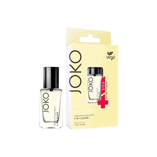 Joko Лечение за нокти - Joko 100% Vege SOS After Hybrid Nails Therapy, версия 06 7&amp;1 Elixir, 11 мл
