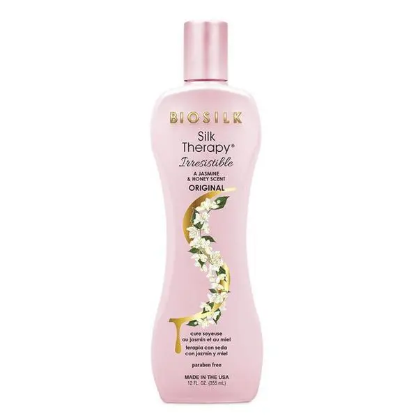 Biosilk Лечение за всички типове коса - Biosilk Silk Therapy Leave-In Treatment Irresistible Original, 355 мл