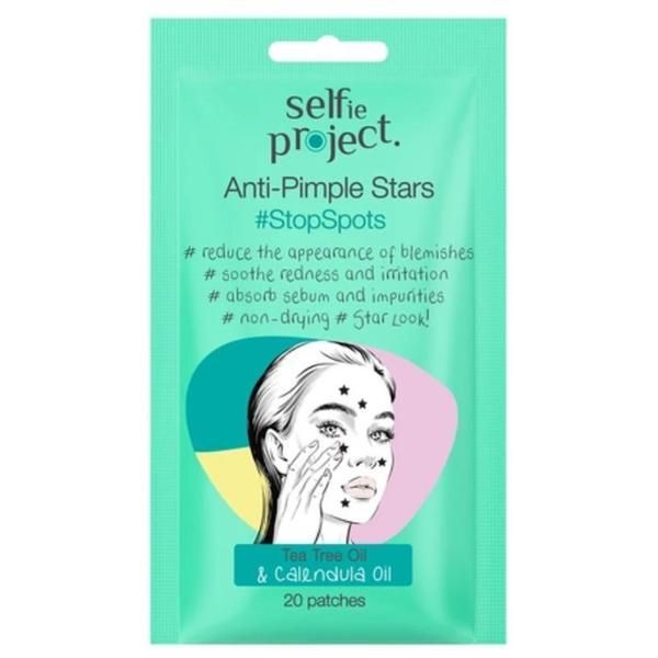 Farmona Лепенки против пъпки и петна - Selfie Project Anti-Pimple Stars #StopSpots, 20 бр