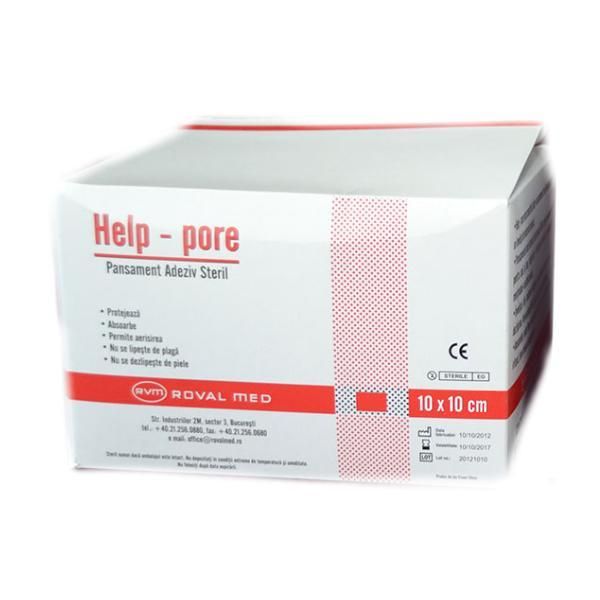 Roval Med Лепилна превръзка Sterile Roval Med, 10 х 10 см, 1 бр