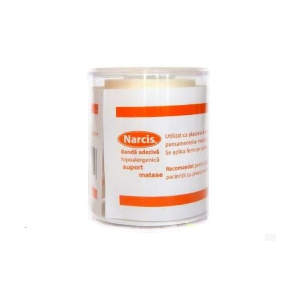 Narcis Лепяща лента с копринена основа Narcis, 5см x 3м