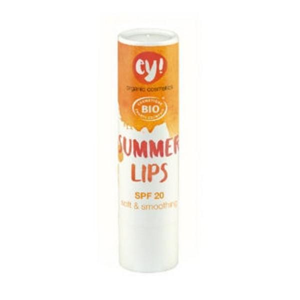 Eco Cosmetics Летен балсам за устни с висока слънцезащита SPF 20 Eco Cosmetics, 4 гр