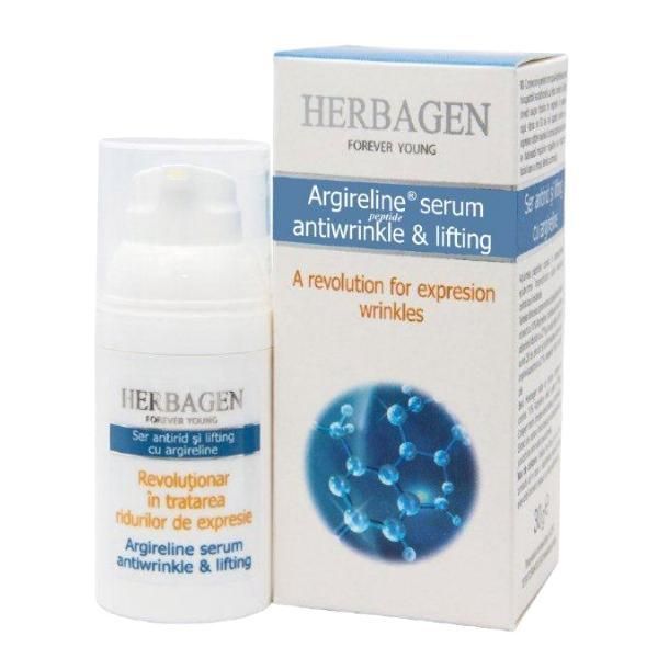 Herbagen Лифтинг серум против бръчки с аргилерин Herbagen, 30г