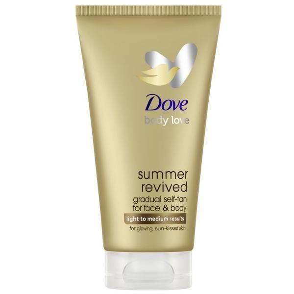 Dove Лосион за автобронзиране - Dove Body Love Summer Revived Light to Medium Results, 75 мл