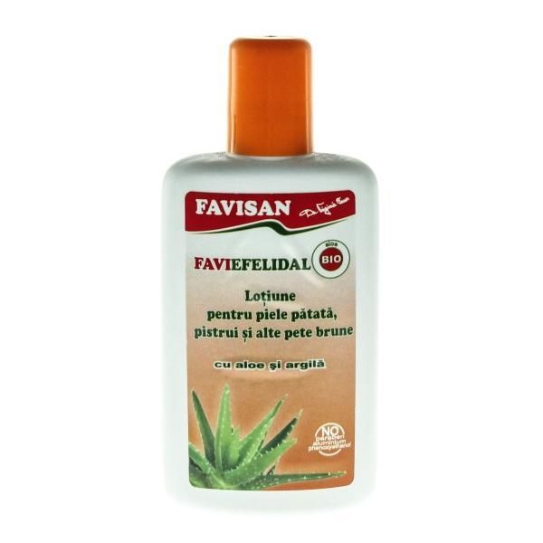 Favisan Лосион за кожа с лунички, петна и други кафеви петна Faviefelidal Favisan, 70мл