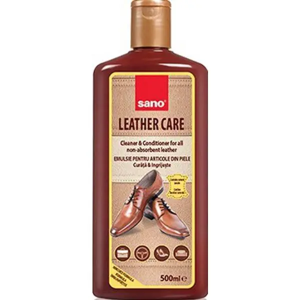 Sano Лосион за кожени изделия - Sano Leather Care, 500 мл
