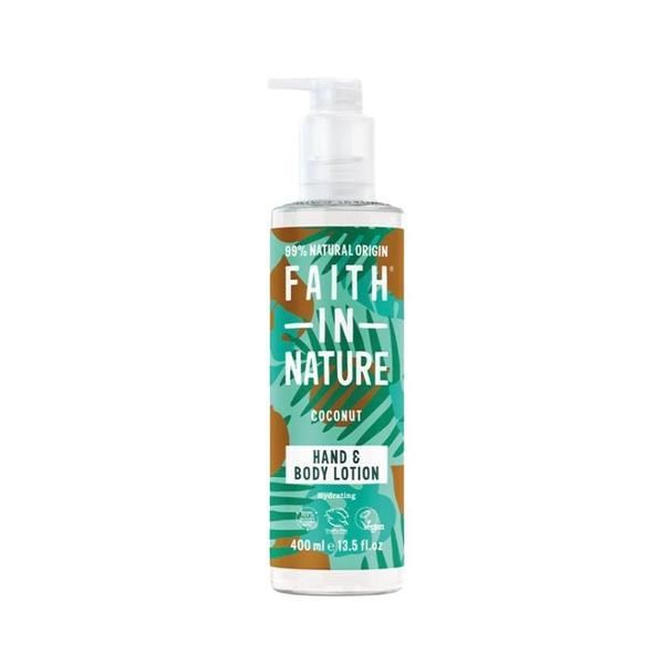 Faith in Nature Лосион за ръце Faith in Nature Coconut Hand &amp; Body Lotion, 400 мл
