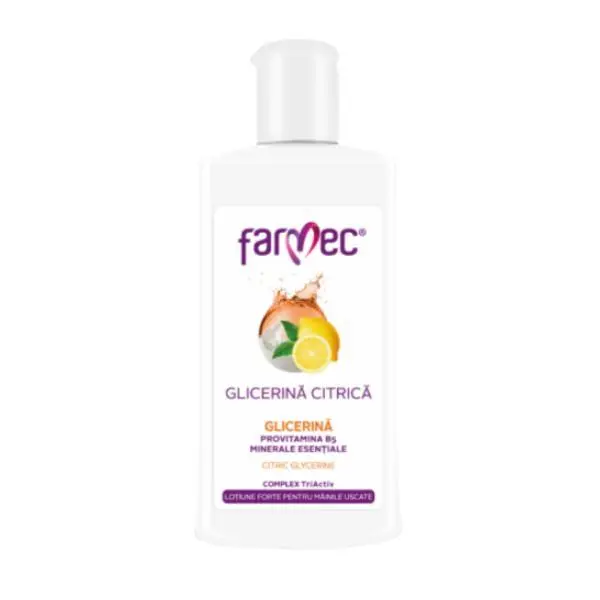 Farmec Лосион за ръце с лимонов глицерин Farmec 150 мл