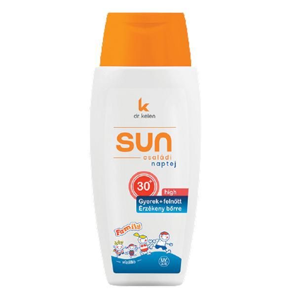 DrKelen Лосион за семейна защита със слънцезащитен фактор Sun SPF30 Dr. Kelen, 150 мл