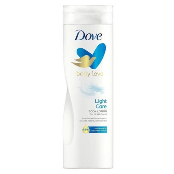 Dove Лосион за тяло - Dove Body Love Light Care Body Lotion Hydro Nourishment, 400 мл