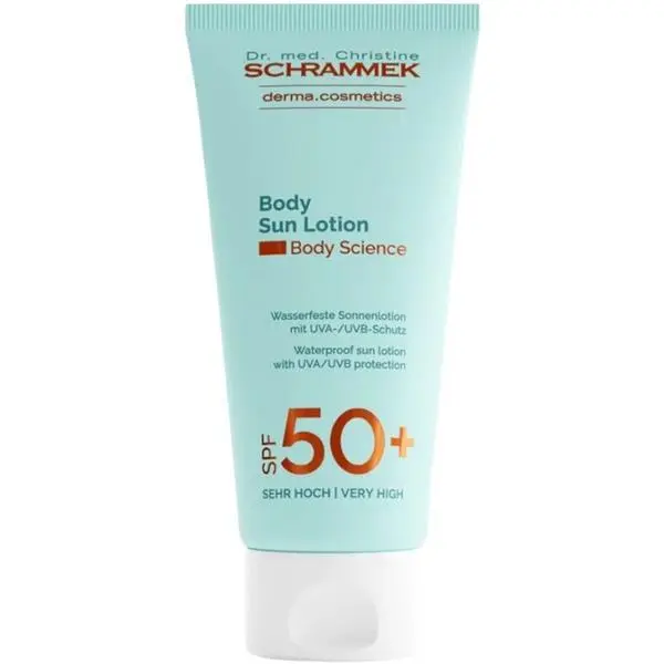 Dr. Christine Schrammek Лосион за тяло за слънцезащита SPF50+ - Dr. Christine Schrammek Derma Cosmetics  SPF50+ Body Science, 200 мл