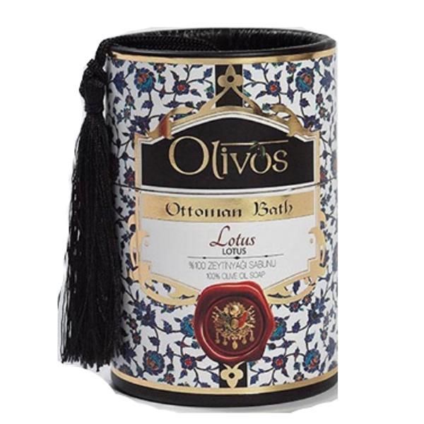 Olivos Луксозен Otoman сапун Lotus с Extravirgin Olivos, 2 x100 гр