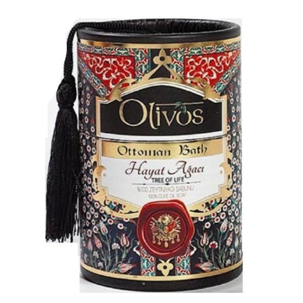 Olivos Луксозен Otoman сапун Tree of Life със зехтин Olivos, 2 x100 гр
