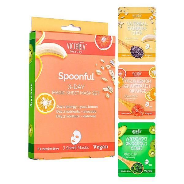 Camco Магически комплект от три маски за лице Magic Sheet Mask Set Victoria Beauty Camco