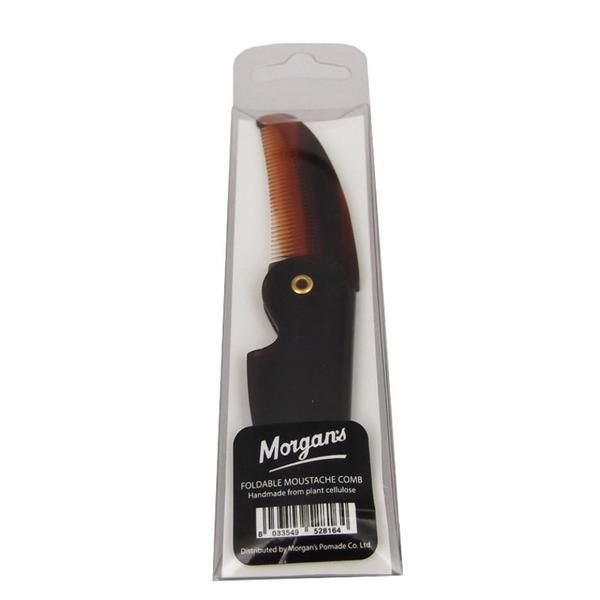 Morgan's Малък гребен за мустаци - Morgan&#039;s Foldable Moustache Small Comb