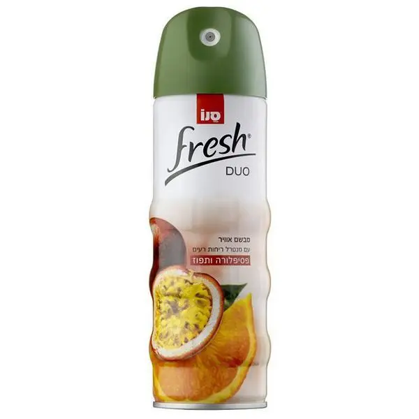 Sano Маракуя и портокал Освежител за въздух за стая - Sano Fresh Duo Passion Fruit &amp; Orange, 300 мл