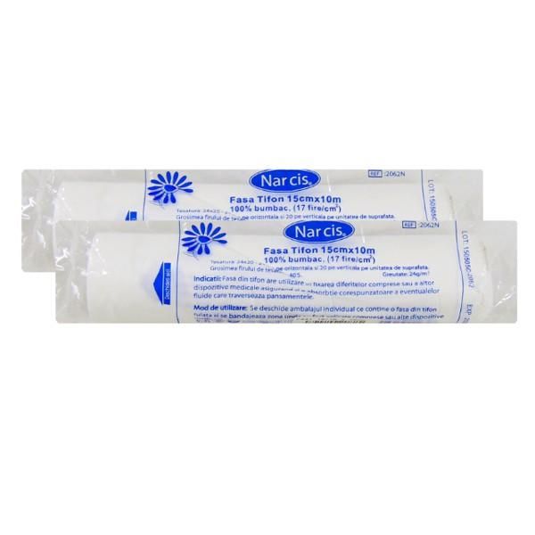 Narcis Марлена превръзка Narcis, 15см x 10м