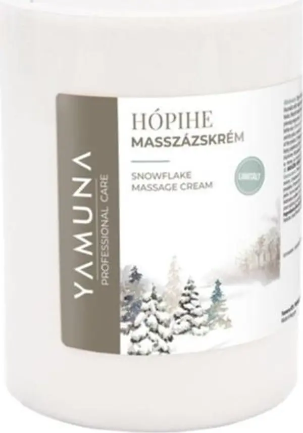 Yamuna Масажен крем Yamuna Snowflake, 1000 мл