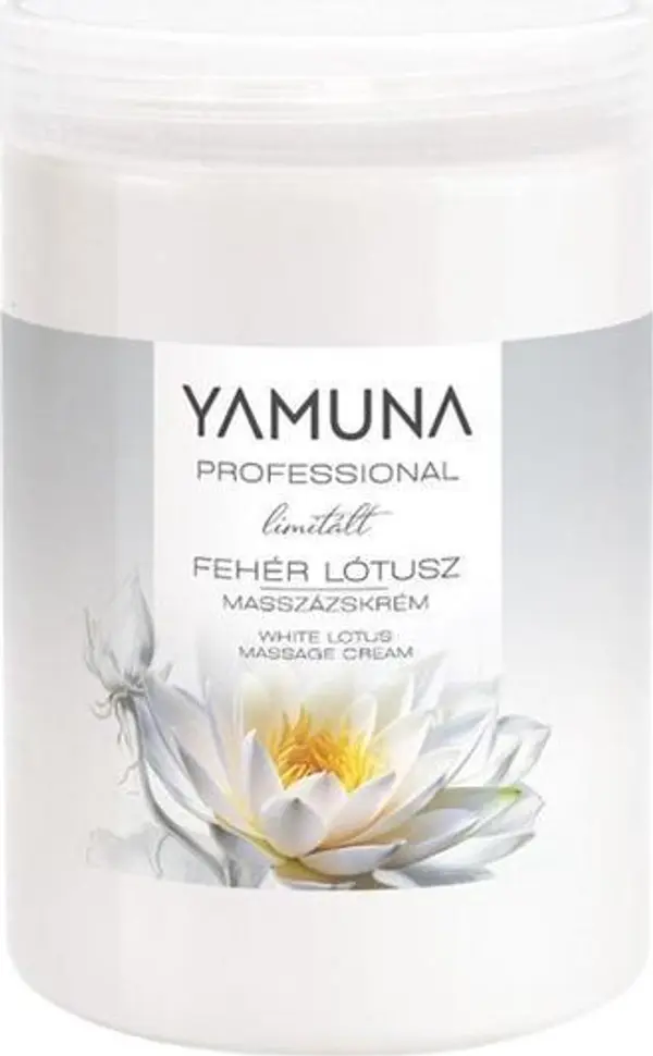 Yamuna Масажен крем Yamuna White Lotus, 1000 мл