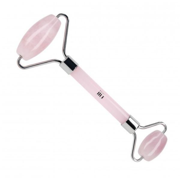 Ilu Масажна ролка Ilu Rose Quartz Facial Roller