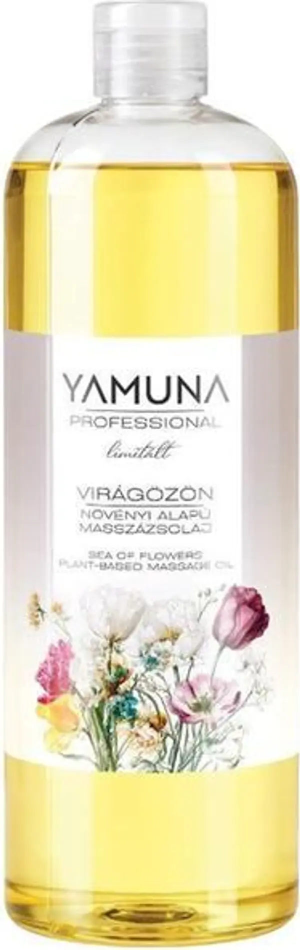 Yamuna Масажно масло на растителна основа Yamuna Sea of ????Flowers, 1000 мл