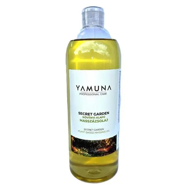 Yamuna Масажно масло на растителна основа Yamuna Secret Garden, 1000 мл