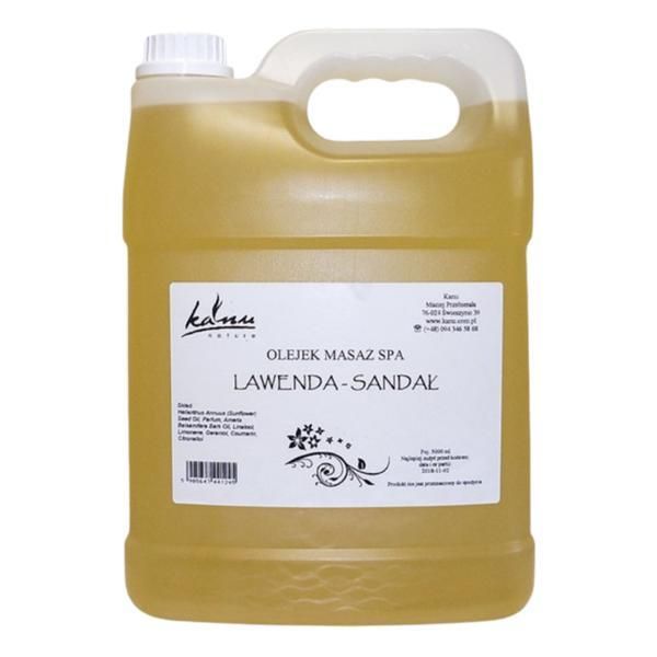 Kanu Nature Масажно масло с лавандула и сандалово дърво - KANU Nature Massage Oil Lawenda-Sandalwood, 5000 мл