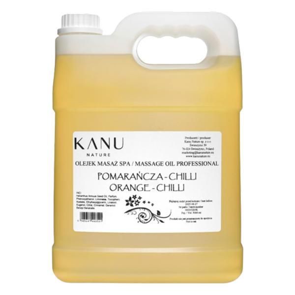 Kanu Nature Масажно масло с портокал и червен пипер - KANU Nature Massage Oil Orange-Chilli, 5000 мл