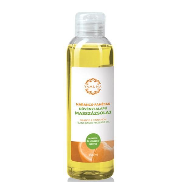 Yamuna Масажно масло с портокал и канела Yamuna, 250 мл