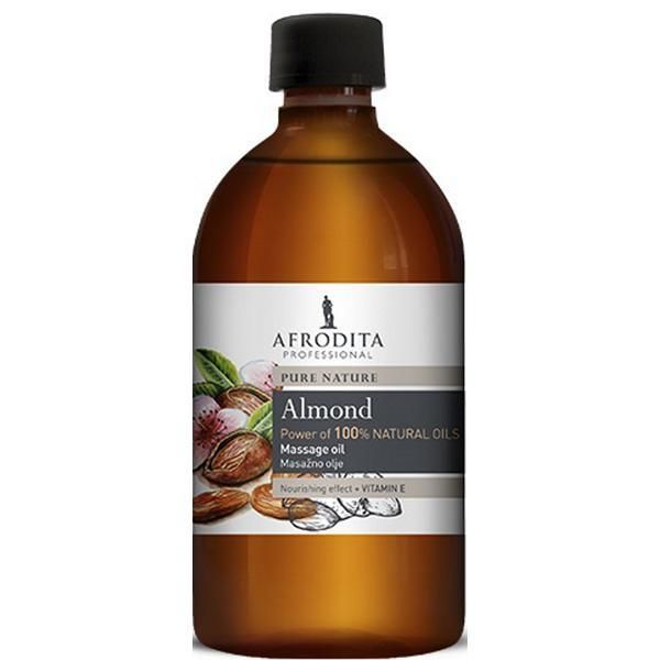 Cosmetica Afrodita Масажно масло за тяло и лице с бадемово масло Cosmetica Afrodita Almond Massage Oil 500 мл