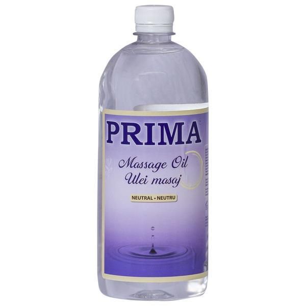 Prima Масажно масло за тяло - Prima Massage Oil Neutral, 1000 мл