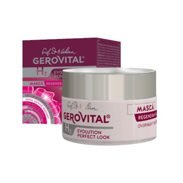 Gerovital Маска Gerovital H3 Evolution Perfect Look Nocturnal Regenerating Mask, 50 мл