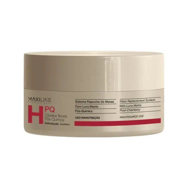 Maxiline Profissional Маска-лечение за реструктуриране на косата - Maxiline Professional Creative Trends Pos-Quimica Hydration HPQ, 300 гр