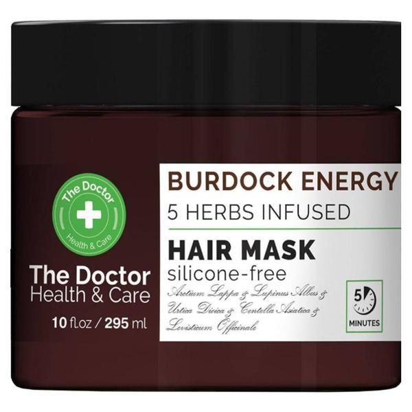 The Doctor Health & Care Маска против косопад The Doctor Health &amp; Care - Репей Energy 5 Herbs Infused, 295 мл