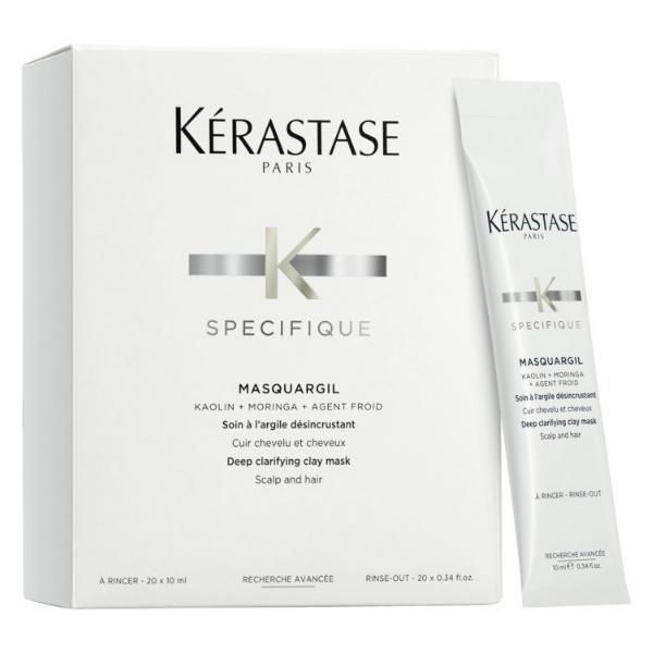 Kerastase Маска с глина за дълбоко почистване - Kerastase Specifique Masquargil Deep Clarifying Clay Mask, 20 x 10мл