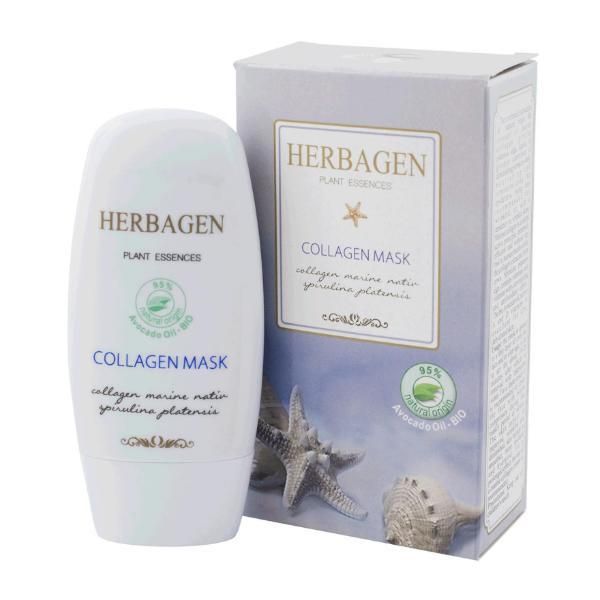 Herbagen Маска с морски колаген и спирулина Herbagen, 50г