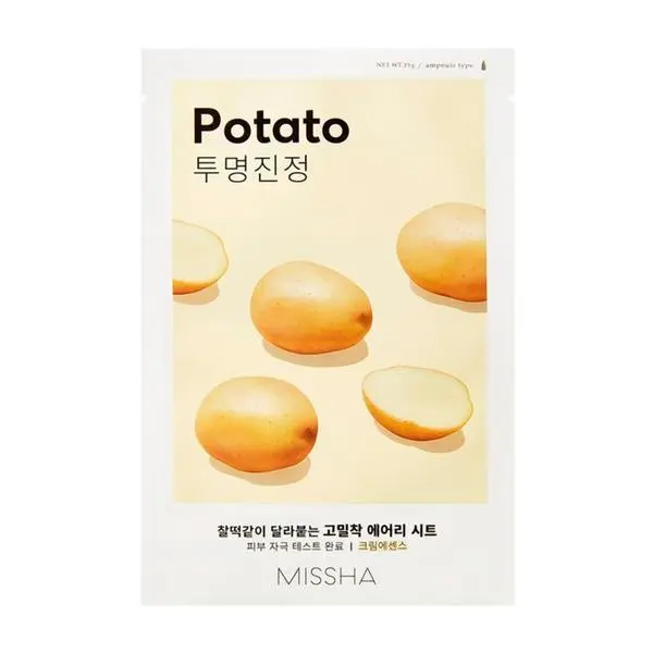 Missha Маска тип сълфетка Missha Airy Fit Sheet Face Mask - Potato, 19 гр