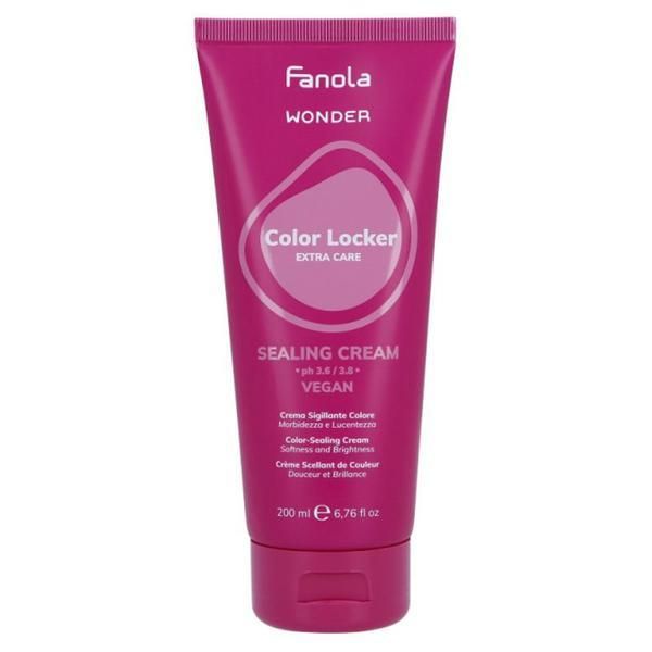 Fanola Маска за боядисана коса - Fanola Wonder Colour Locker Extra Care Sealing Cream, 200 мл