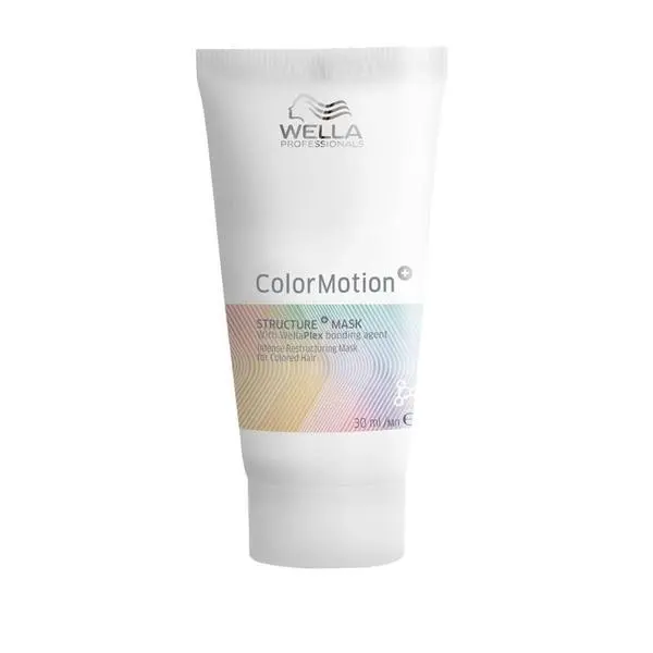 Wella Professionals Маска за боядисана коса за поддържане и укрепване на цвета - Wella Professionals Color Motion+ Mini, 30 мл