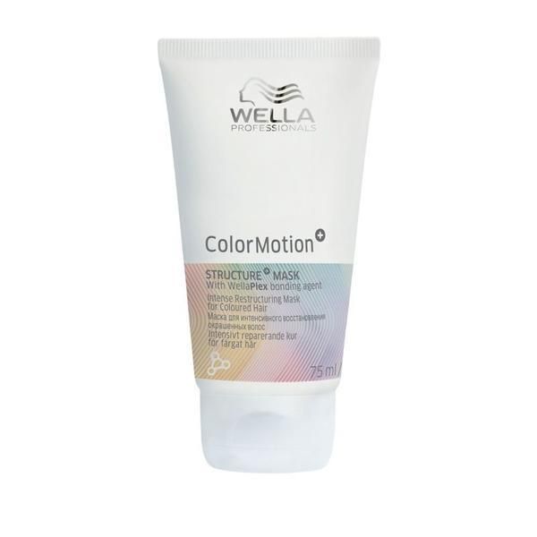 Wella Professionals Маска за боядисана коса за поддържане и укрепване на цвета - Wella Professionals Color Motion+ Travel Size, версия 2023, 75мл