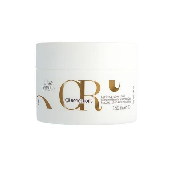 Wella Professionals Маска за гладка и блестяща коса - Wella Professionals Oil Reflections Luminous Reboost Mask, версия 2023, 150 мл