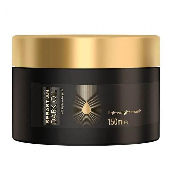 Sebastian Professional Маска за хидратация и блясък на косата - Sebastian Professional Dark Oil Mask, 150 мл
