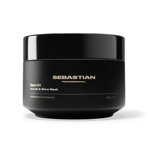 Sebastian Professional Маска за копринено мека и блестяща коса Sebastian Professional Dark Oil Smooth &amp; Shine Mask, 145 мл