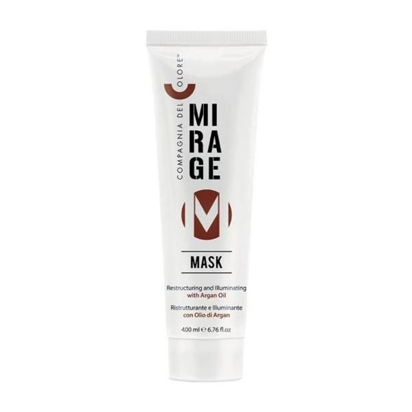 Compagnia del Colore Маска за коса - Compagnia Del Colore Mask Restructuring and Illuminating with Argand Oil, 400 мл