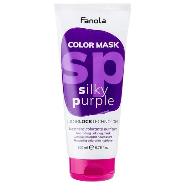 Fanola Маска за коса Fanola Color Mask - Colour Mask Silky Purple, 200 мл