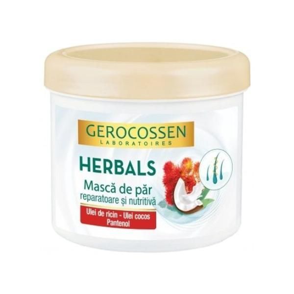 Gerocossen Маска за коса Herbals Repairing and Nutritive, Gerocossen Laboratoires, 450 мл