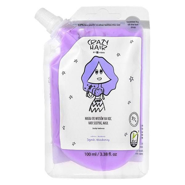 HiSkin Маска за коса с боровинки CH1, HiSkin, 100 мл