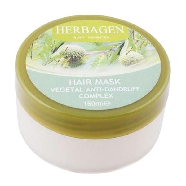 Herbagen Маска за коса с растителен комплекс против пърхот Herbagen, 150мл